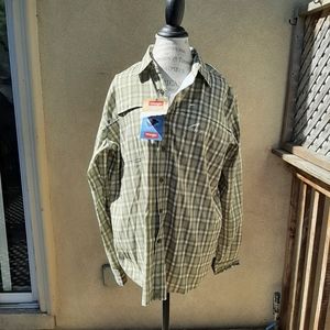 New with tags size large long sleeve shirt men's